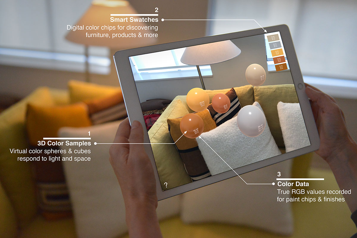 Morpholio Board: Best iPad App For Mood Board, Interior Design, Decor architecture. AR Color Capture Technology.