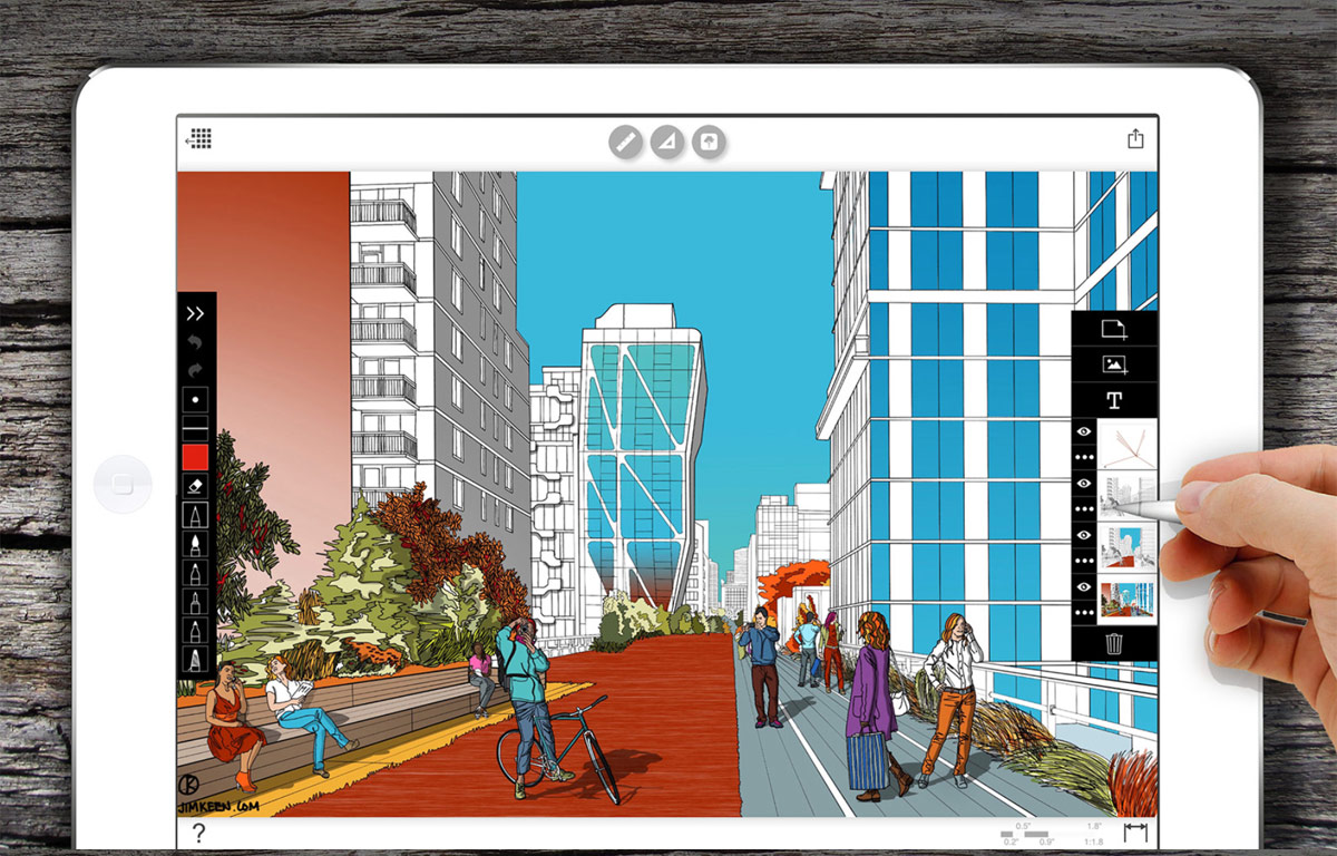 Morpholio Trace Best App For Architect, Landscape Architecture, Interior Design. The resurgence of illustration article